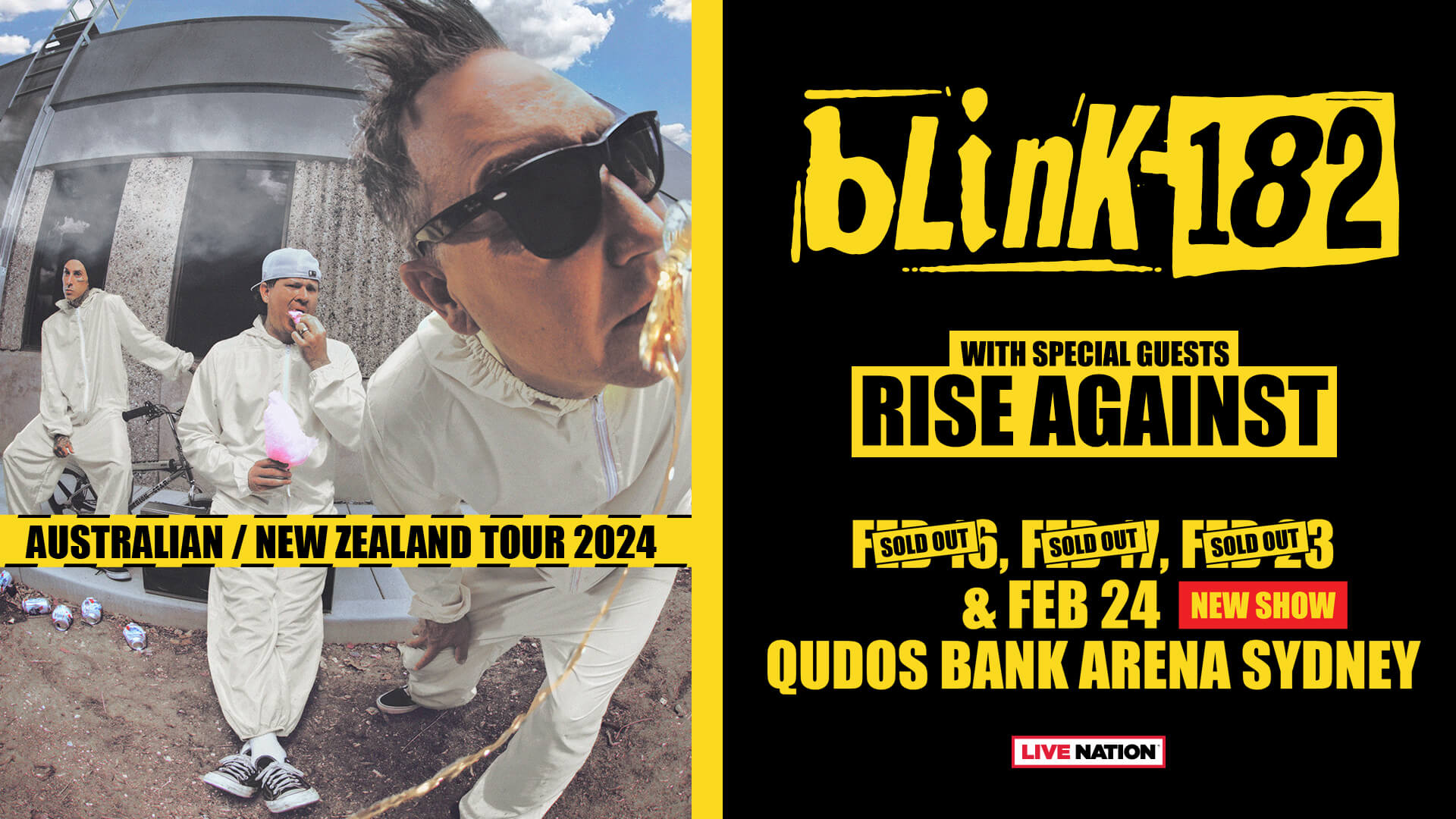 blink182 Sydney Olympic Park