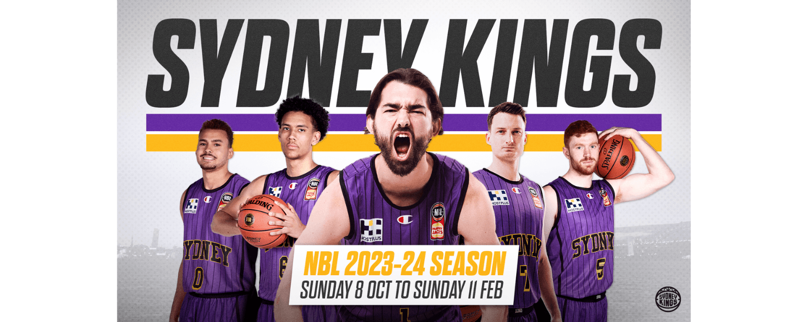 NBL 2023-24 Sydney Kings Qudos Bank Arena banner