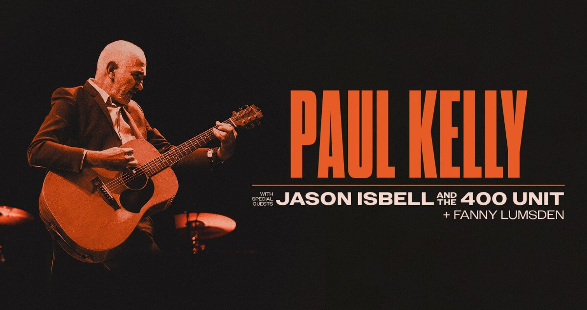 Paul Kelly Tour Poster