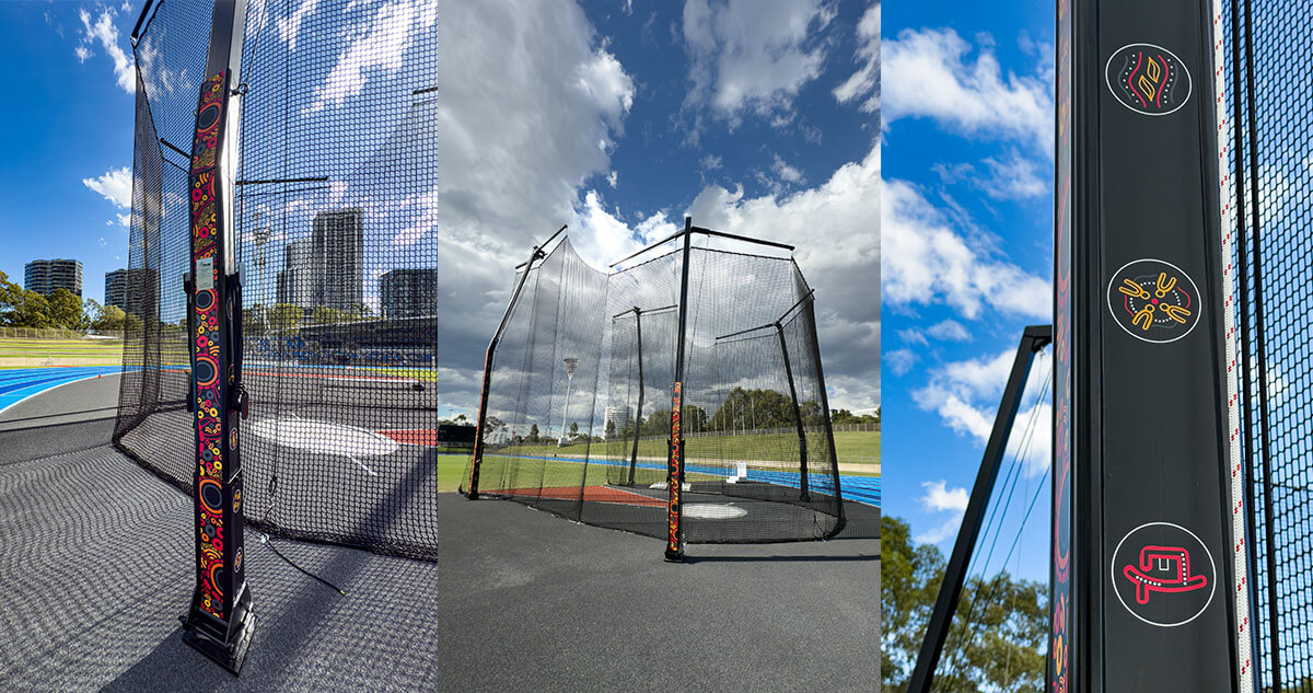 Hammer Cage at Athletic Centre